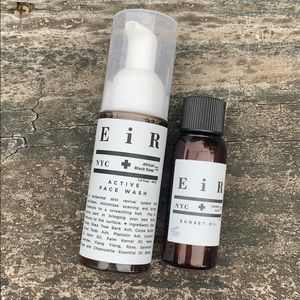 EiR Active face wash + body oil